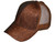 Glitter Ponytail Trucker Hats - Low Profile Structured Mesh Ladies BK Caps brown