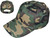 Ponytail Blank Baseball Hats - BK Caps Structured 6 Panel Mid Profile Women Fashion Messy High Bun green camo 