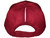 Ponytail Blank Baseball Hats - BK Caps Structured 6 Panel Mid Profile Women Fashion Messy High Bun burgundy purple