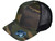 Camo Trucker Hats - Unisex Structured Cotton Mid Profile Mesh Snapback Caps green