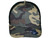 Camo Trucker Hats - Unisex Structured Cotton Mid Profile Mesh Snapback Caps khaki front
