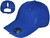 Ponytail Vintage Dad Hats - Cotton Low Profile Ripped Distressed Baseball Caps royal blue