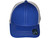 Fitted Trucker Hats - Premium Quality 6 Panel Structured Slightly Curved Bill royal blue front