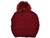 Winter Beanie W/Fur Pom-Pom - Warm Knit Soft Ladies Beanie Hat burgundy