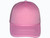 *Youth Size* Blank Foam Trucker Hats - BK Caps Foam Front Mid Profile Mesh Back pink front