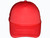 *Youth Size* Blank Foam Trucker Hats - BK Caps Foam Front Mid Profile Mesh Back red front
