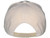 Blank 5 Panel Laser Perforated Trucker Hats - Customizable, Breathable & Water-Repellent beige back