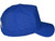 Blank 5 Panel Laser Perforated Trucker Hats - Customizable, Breathable & Water-Repellent royal blue side