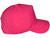 Blank 5 Panel Laser Perforated Trucker Hats - Customizable, Breathable & Water-Repellent fuchsia side