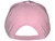 Blank 5 Panel Laser Perforated Trucker Hats - Customizable, Breathable & Water-Repellent pink  back