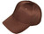 Blank 6 Panel Laser Perforated Trucker Hats - Customizable, Breathable & Water-Repellent Brown