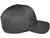 Blank 6 Panel Laser Perforated Trucker Hats - Customizable, Breathable & Water-Repellent dark gray side
