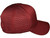 Blank 6 Panel Laser Perforated Trucker Hats - Customizable, Breathable & Water-Repellent burgundy side