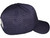 Blank 6 Panel Laser Perforated Trucker Hats - Customizable, Breathable & Water-Repellent navy blue side