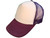 Blank Foam Trucker Hats - Wholesale 5 Panel Foam Mid Profile Caps white purple