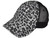 Animal Print Vintage Trucker Hats Soft Structured Distressed Washed Canvas Leopard Ladies BK Caps white/black