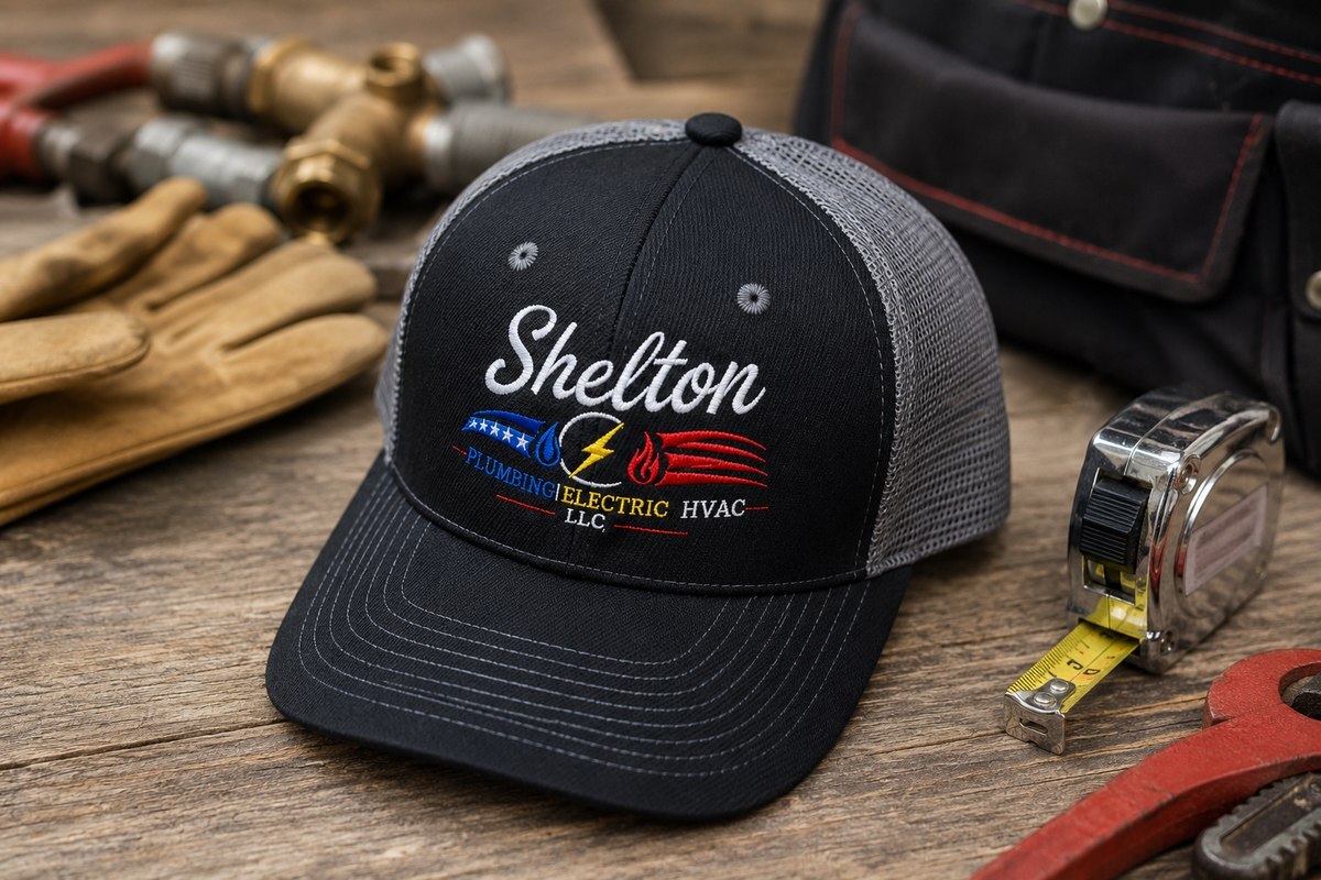 BuckWholesale custom trucker hats example BuckWholesale custom trucker hats example