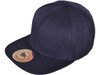 Blank Vintage Snapback Hats navy blue