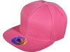 Blank Vintage Snapback Hats fuchsia