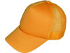 Blank Foam Trucker Hats - BK Caps Foam Front Mid Profile Mesh Back gold yellow