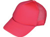 Blank Foam Trucker Hats - BK Caps Foam Front Mid Profile Mesh Back neon pink