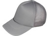 Blank Foam Trucker Hats - BK Caps Foam Front Mid Profile Mesh Back light gray