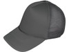 Blank Foam Trucker Hats - BK Caps Foam Front Mid Profile Mesh Back dark gray