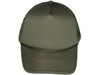 Blank Foam Trucker Hats - BK Caps Foam Front Mid Profile Mesh Back olive green front