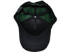 Blank Foam Trucker Hats - BK Caps Foam Front Mid Profile Mesh Back black inside