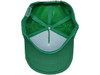 Blank Foam Trucker Hats - BK Caps Foam Front Mid Profile Mesh Back kelly green 