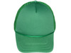 Blank Foam Trucker Hats - BK Caps Foam Front Mid Profile Mesh Back kelly green 