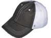 Vintage Distressed Trucker Hats black white