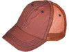 Vintage Distressed Trucker Hats orange