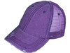 Vintage Distressed Trucker Hats purple 