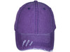 Vintage Distressed Trucker Hats purple front