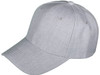 Blank Structured Baseball Hats heather gray