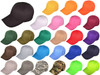 Blank Structured Baseball Hats all colors