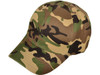 Blank Structured Baseball Hats camo green