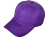 Blank Structured Baseball Hats purple