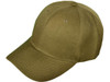 Blank Structured Baseball Hats olive green