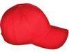 Blank Structured Baseball Hats red side