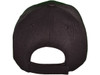 Blank Structured Baseball Hats black back