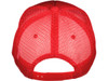 5 Panel Foam Front Trucker Mesh Back Hats BK Caps 2 Tone Flat Bill Polyester red back