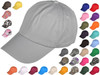 Blank Dad Hats - BK Caps Unisex Cotton Polo Unstructured Low Profile Baseball Caps