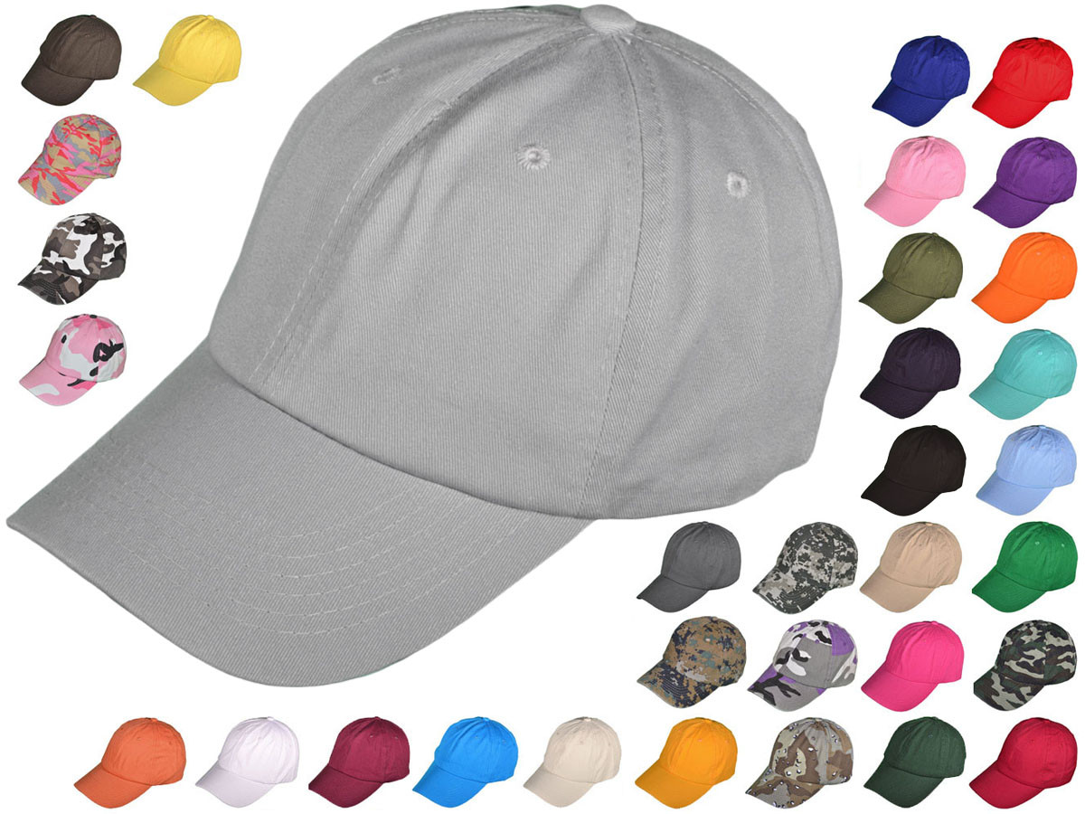 Blank Dad Hats - BK Caps Unisex Cotton Polo Unstructured Low Profile BASEBALL Caps(36 Colors) - 4921