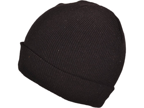 **Dozen Pack** Wholesale Winter Plain Beanies Knit Hat (Black, **Snug ...