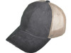 Vintage Mesh Trucker Hats Structured Pigment-Dyed Cotton black khaki 