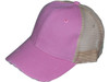 Vintage Mesh Trucker Hats Structured Pigment-Dyed Cotton pink khaki 