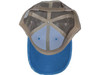 Vintage Mesh Trucker Hats Structured Pigment-Dyed Cotton blue khaki under inside