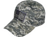 Patriotic Embroidered Flag Baseball Hats US flag green camo 